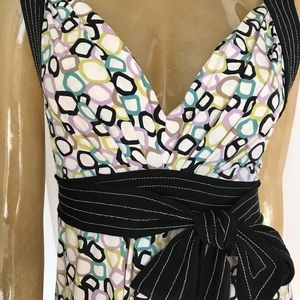 BCBG Max Azria Backless Sleeveless Dress Sz S